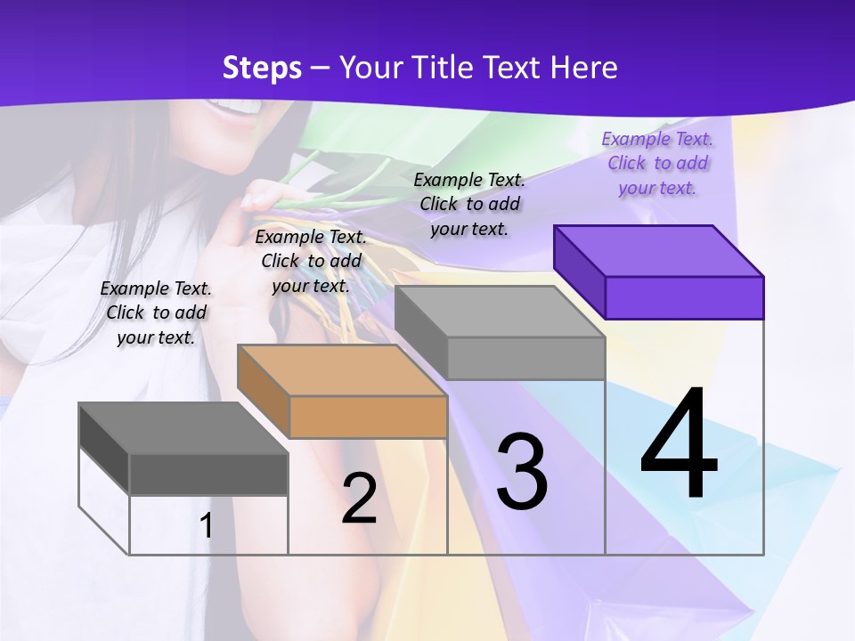 Customer Purchases  PowerPoint Template