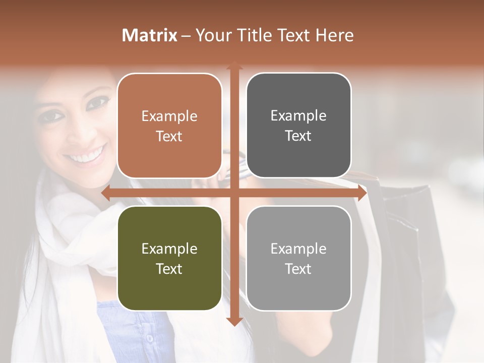 Retail Glamour Cheerful PowerPoint Template