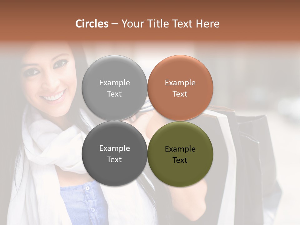 Retail Glamour Cheerful PowerPoint Template