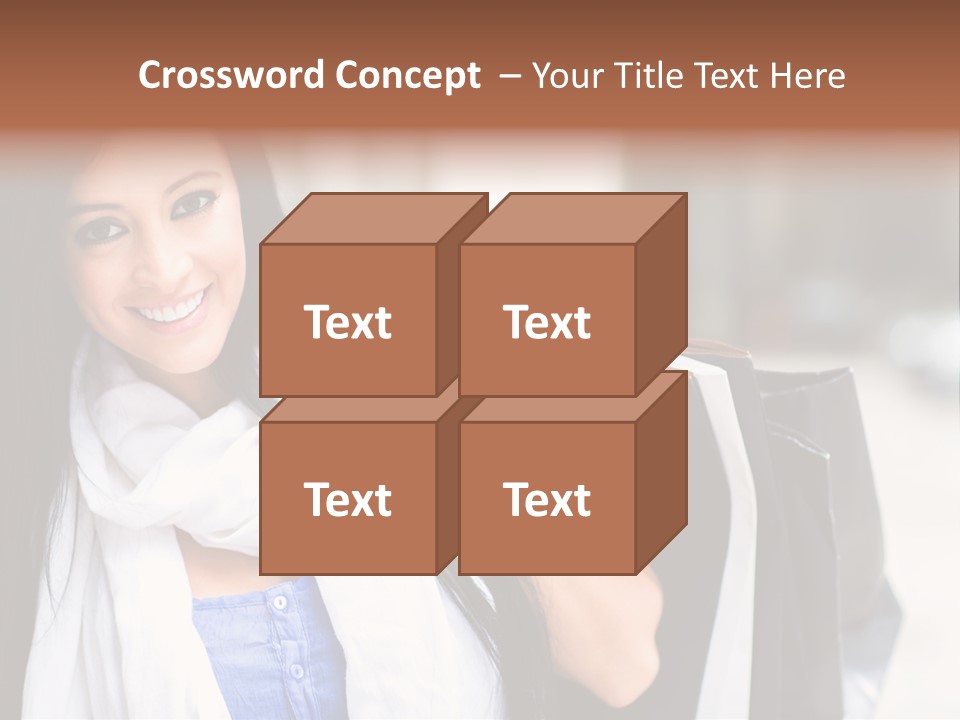 Retail Glamour Cheerful PowerPoint Template