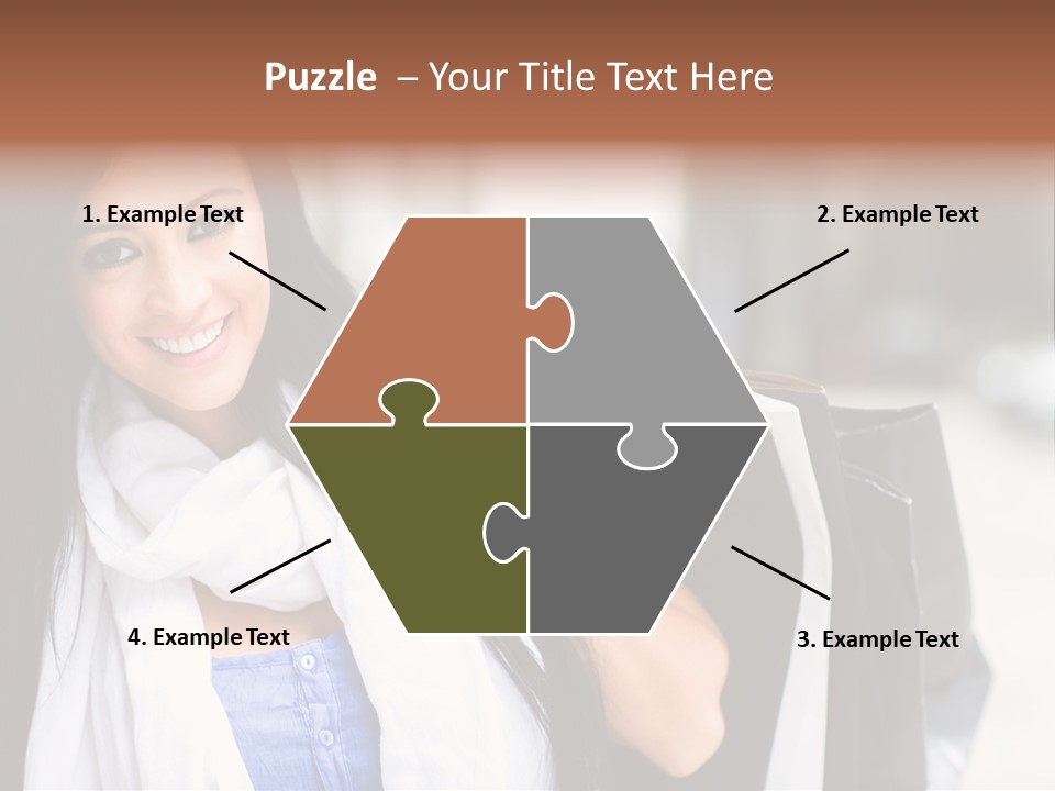 Retail Glamour Cheerful PowerPoint Template