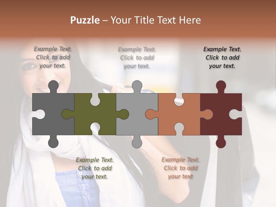 Retail Glamour Cheerful PowerPoint Template