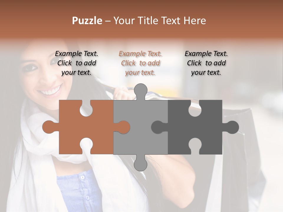 Retail Glamour Cheerful PowerPoint Template