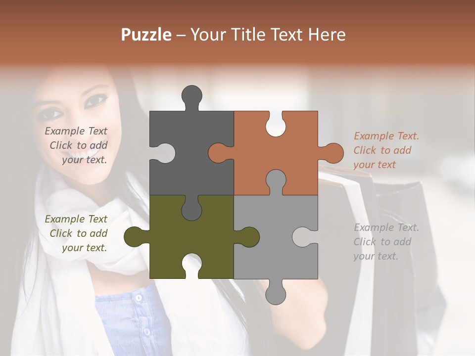 Retail Glamour Cheerful PowerPoint Template