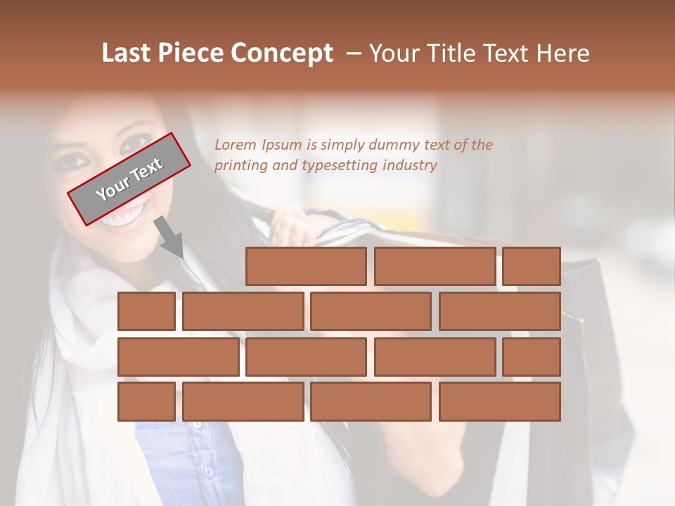 Retail Glamour Cheerful PowerPoint Template