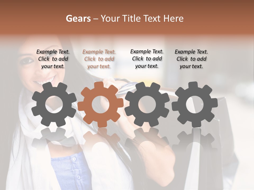 Retail Glamour Cheerful PowerPoint Template