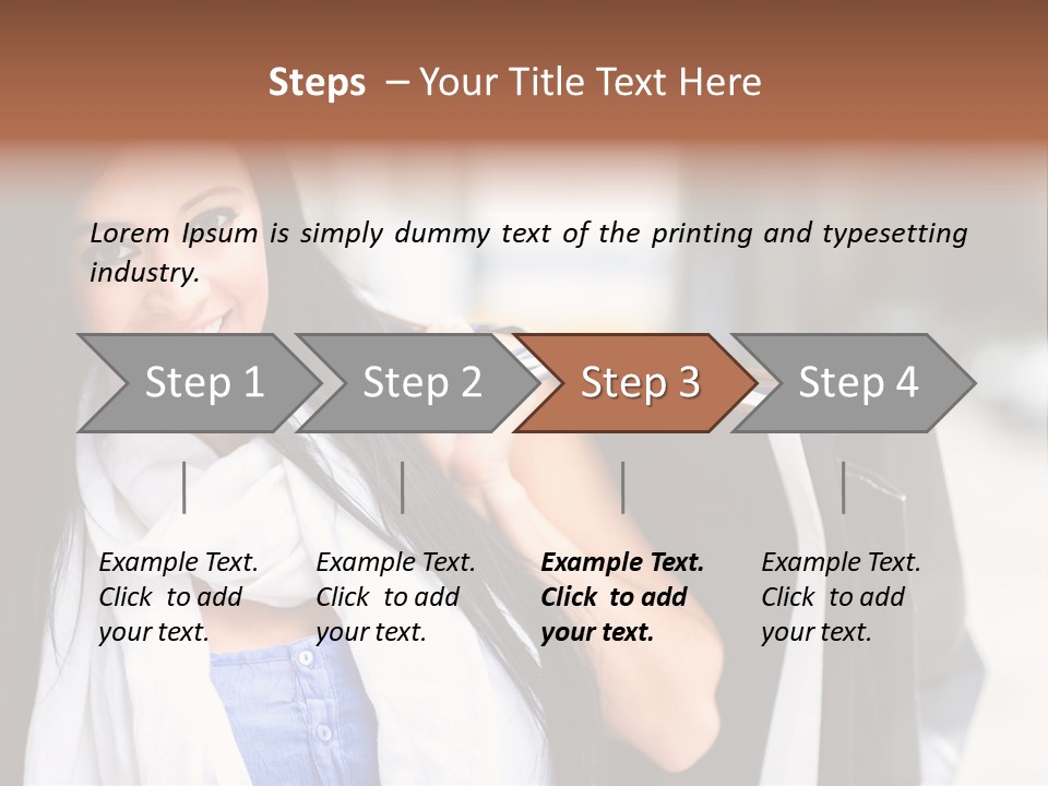 Retail Glamour Cheerful PowerPoint Template