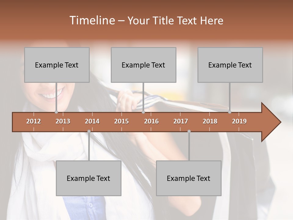 Retail Glamour Cheerful PowerPoint Template