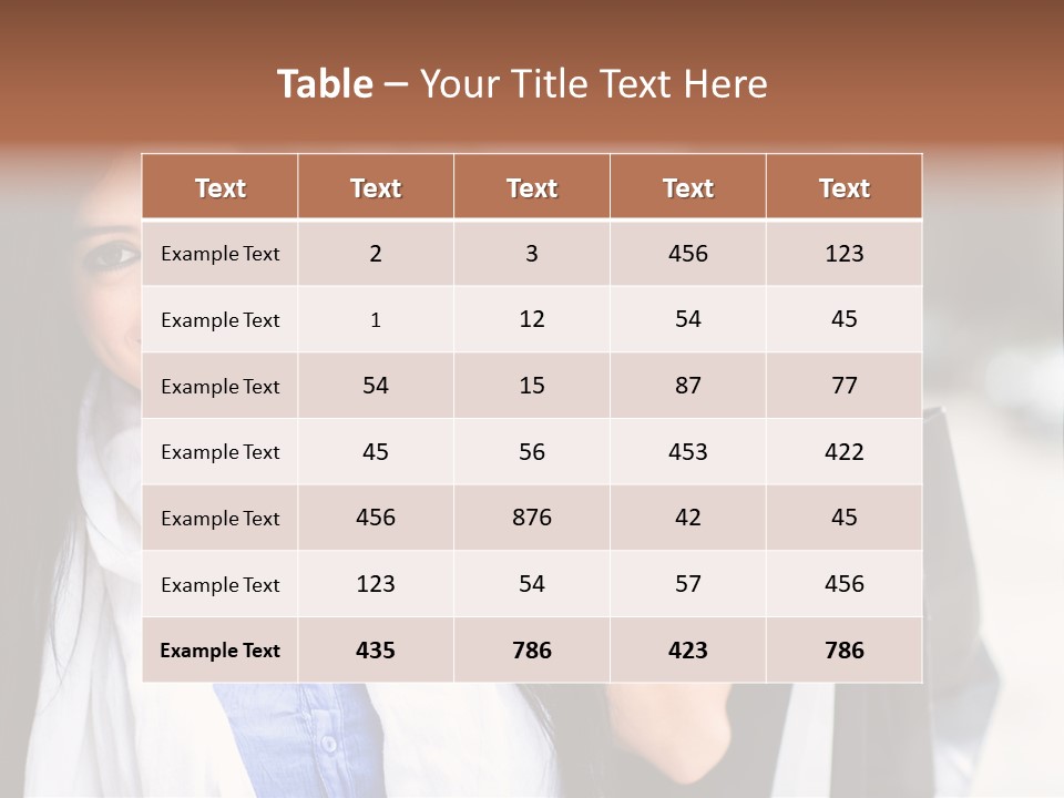 Retail Glamour Cheerful PowerPoint Template