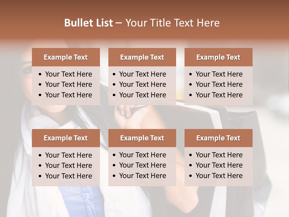 Retail Glamour Cheerful PowerPoint Template