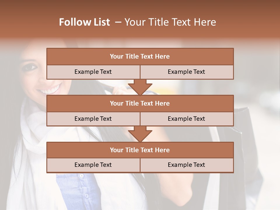 Retail Glamour Cheerful PowerPoint Template