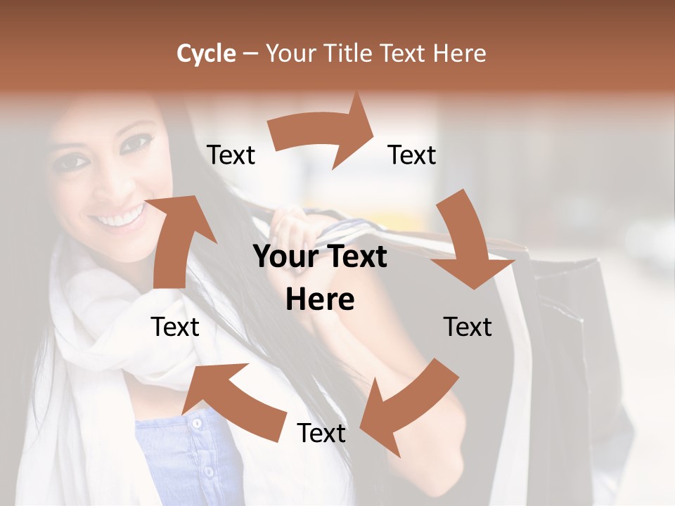 Retail Glamour Cheerful PowerPoint Template