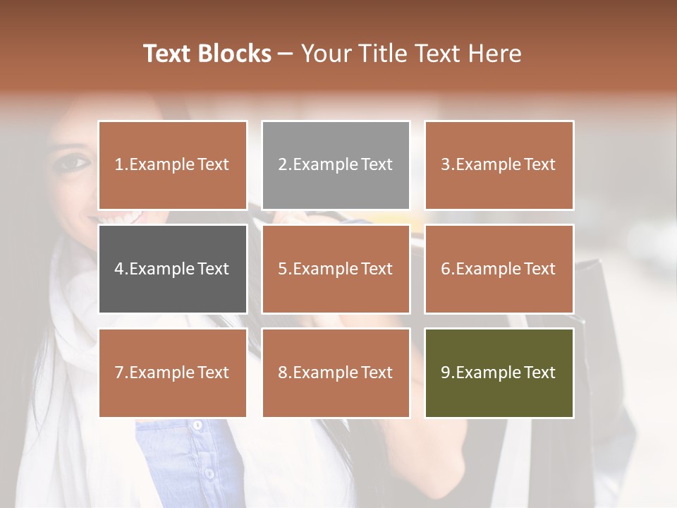 Retail Glamour Cheerful PowerPoint Template