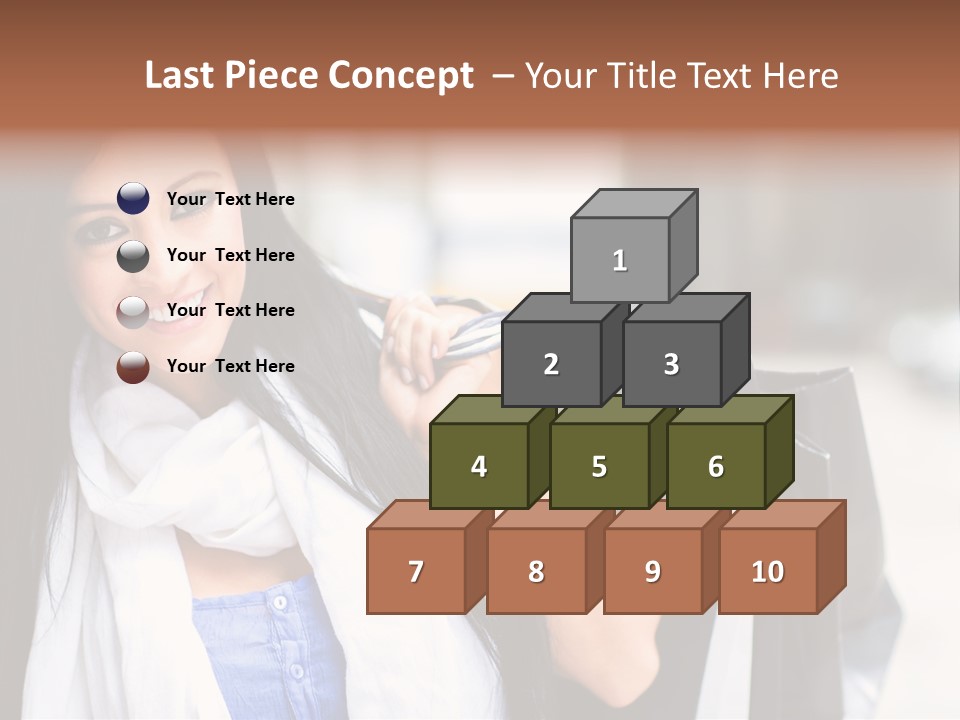 Retail Glamour Cheerful PowerPoint Template