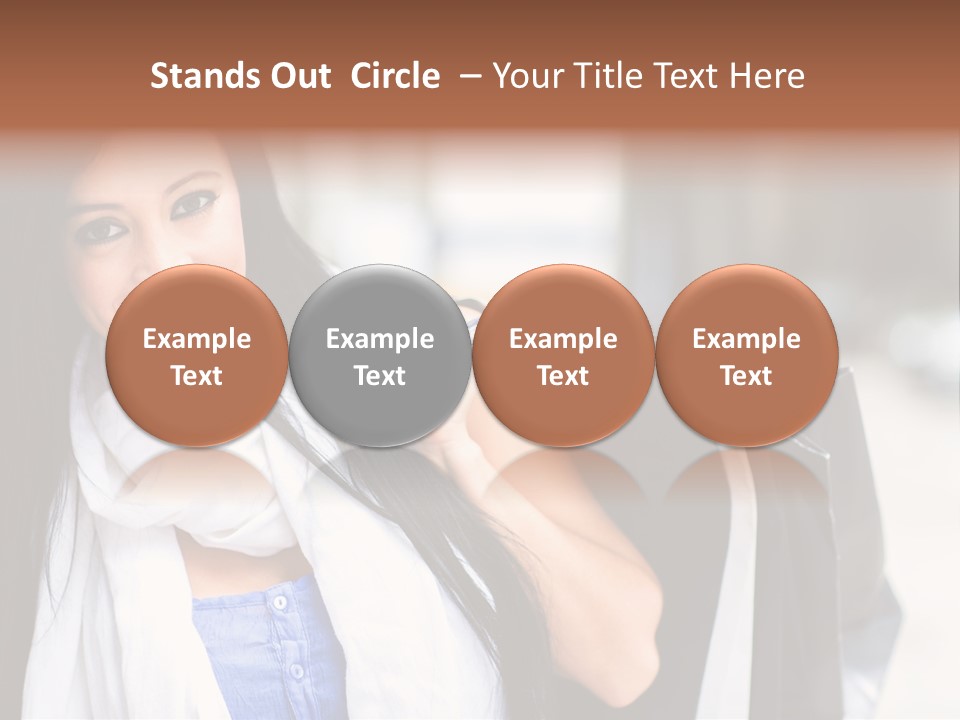 Retail Glamour Cheerful PowerPoint Template