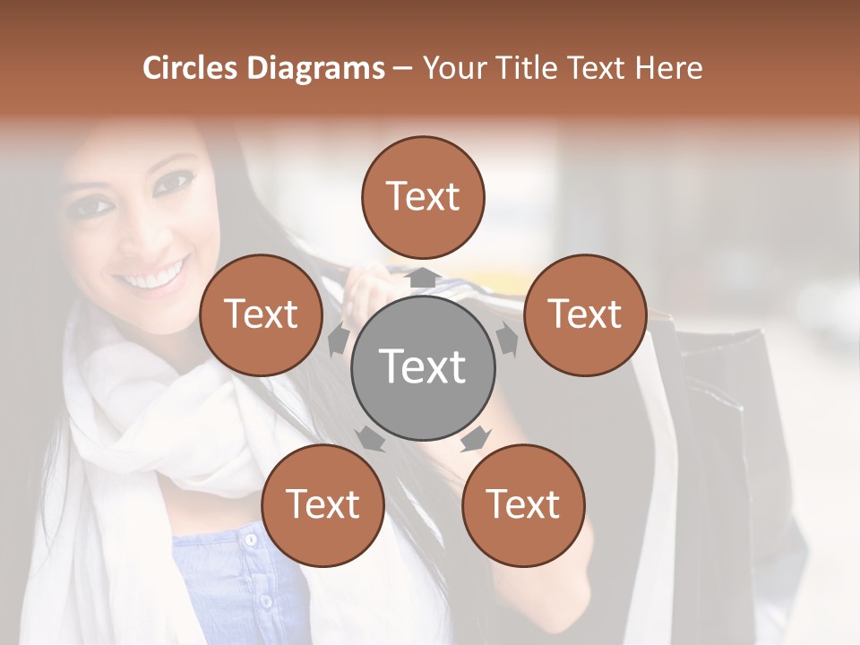 Retail Glamour Cheerful PowerPoint Template