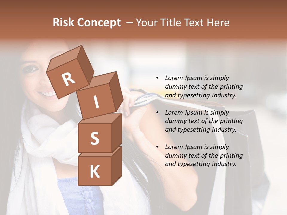 Retail Glamour Cheerful PowerPoint Template