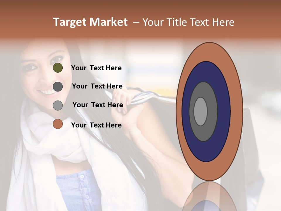 Retail Glamour Cheerful PowerPoint Template