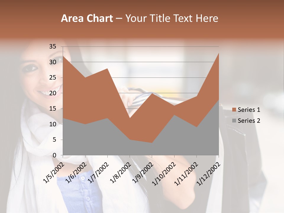 Retail Glamour Cheerful PowerPoint Template