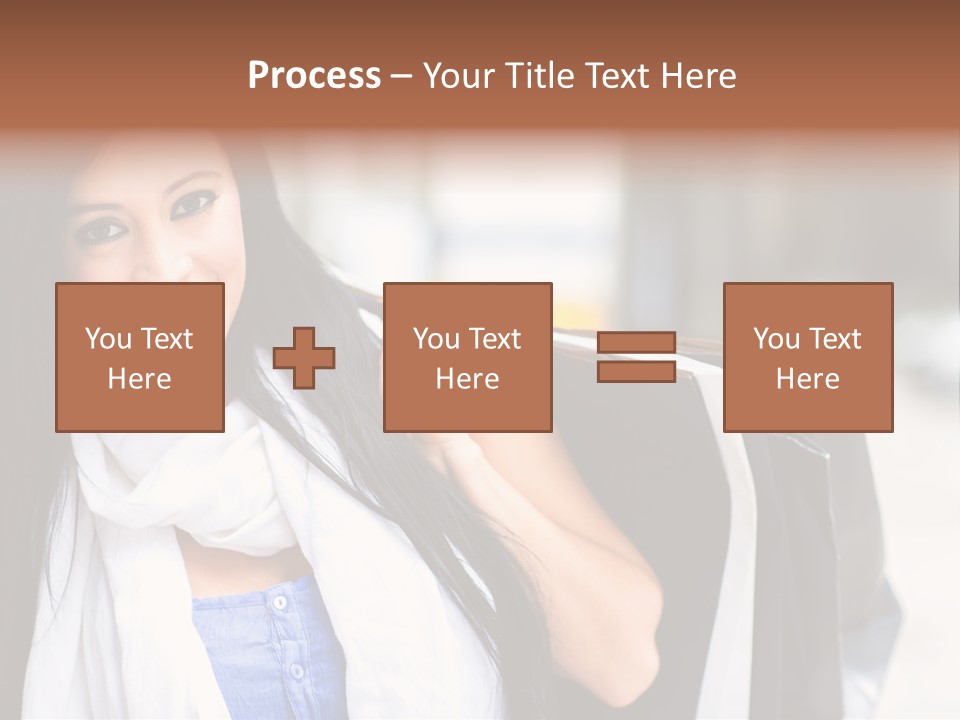 Retail Glamour Cheerful PowerPoint Template