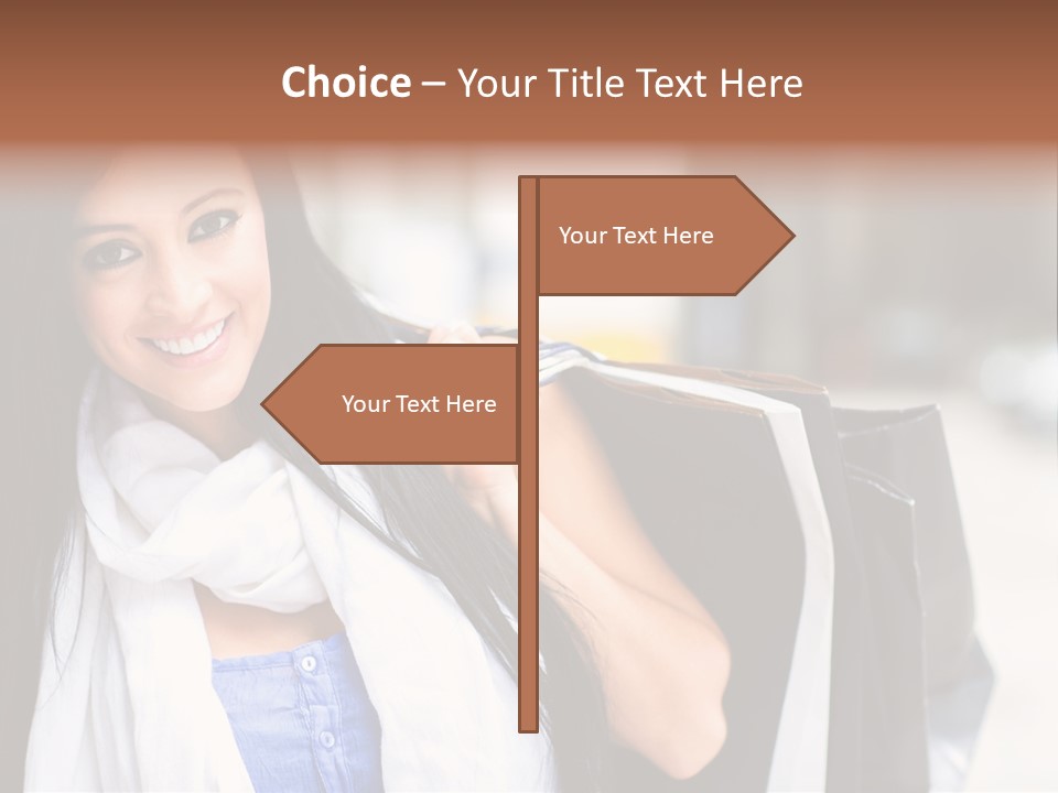 Retail Glamour Cheerful PowerPoint Template