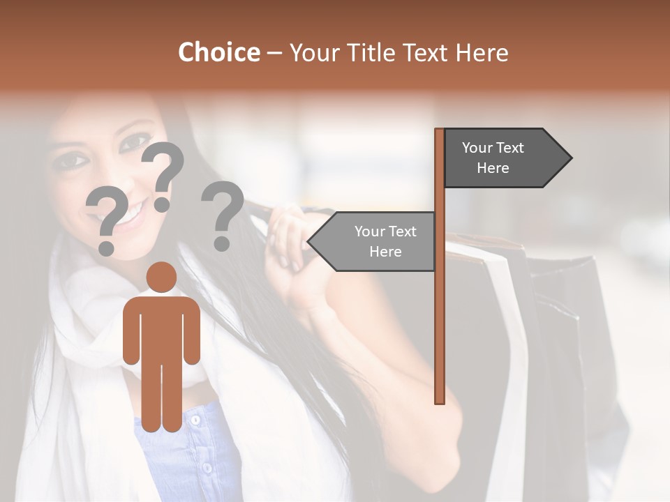 Retail Glamour Cheerful PowerPoint Template