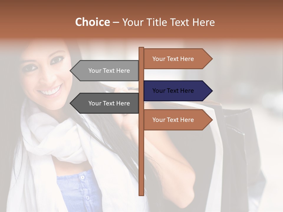 Retail Glamour Cheerful PowerPoint Template