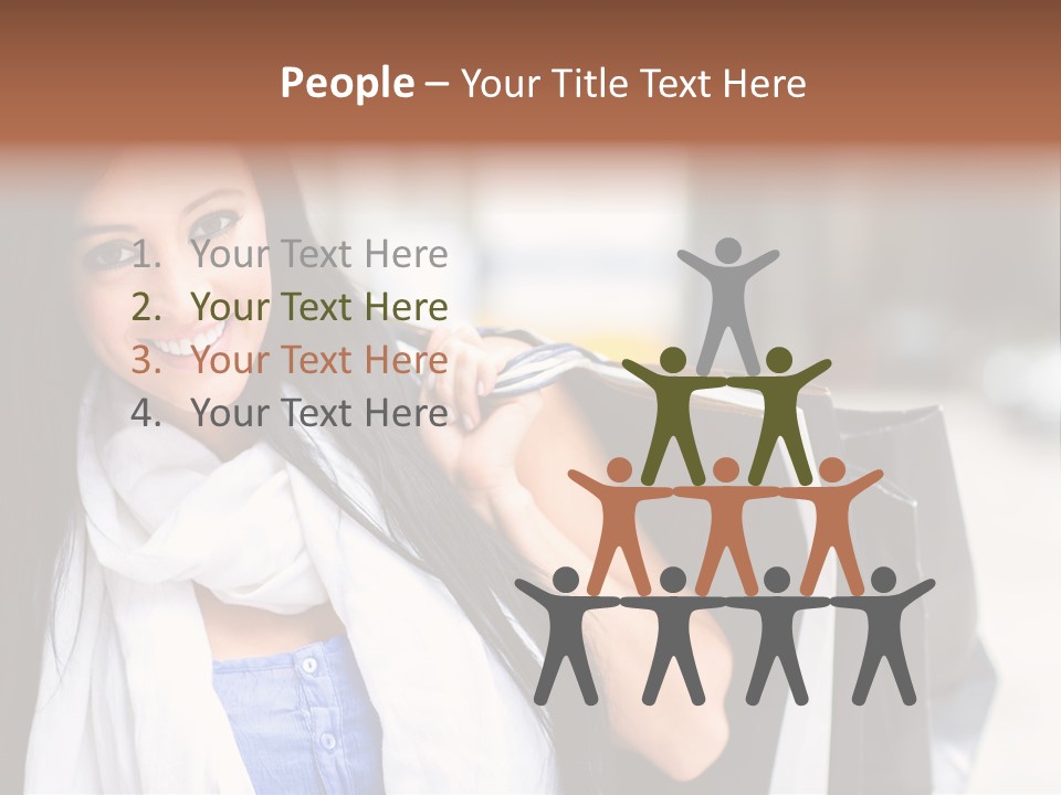 Retail Glamour Cheerful PowerPoint Template