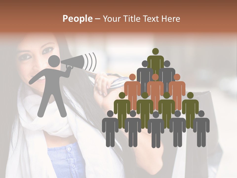 Retail Glamour Cheerful PowerPoint Template