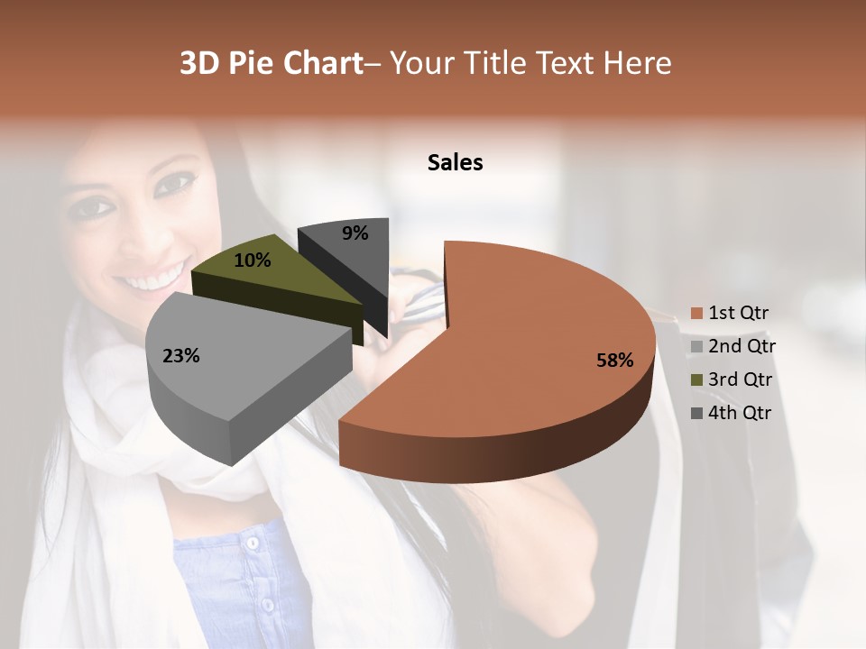 Retail Glamour Cheerful PowerPoint Template