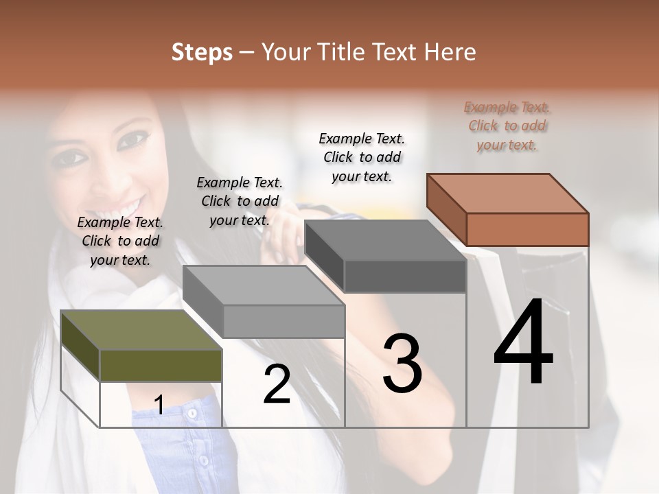 Retail Glamour Cheerful PowerPoint Template