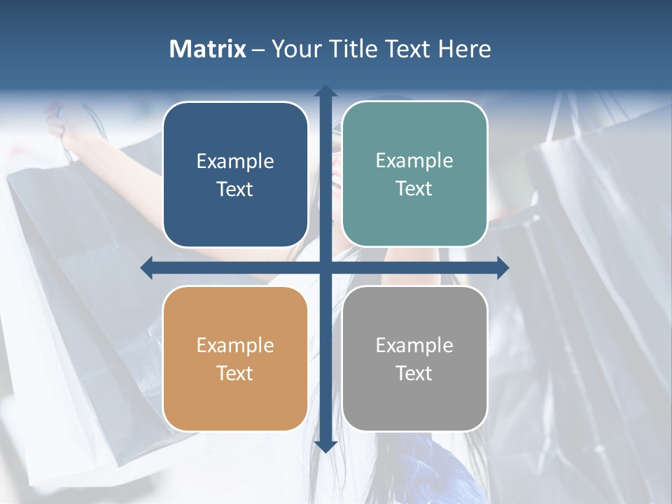 Summer Buyer Shopaholic PowerPoint Template