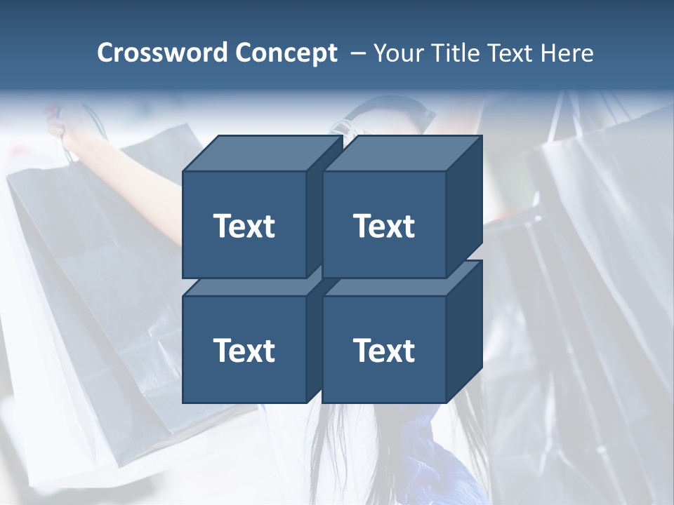 Summer Buyer Shopaholic PowerPoint Template