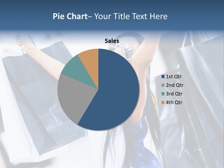 Summer Buyer Shopaholic PowerPoint Template