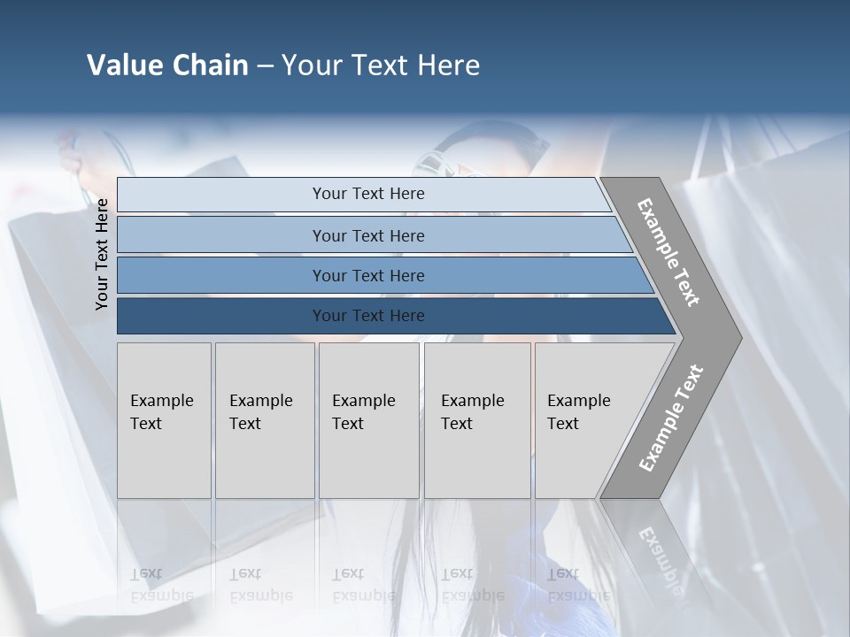 Summer Buyer Shopaholic PowerPoint Template