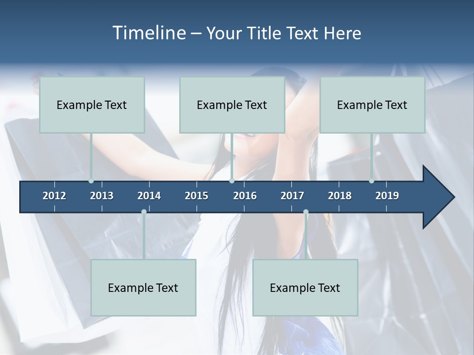 Summer Buyer Shopaholic PowerPoint Template