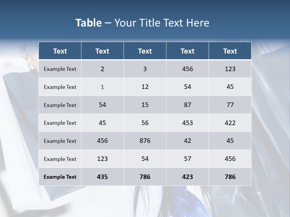 Summer Buyer Shopaholic PowerPoint Template