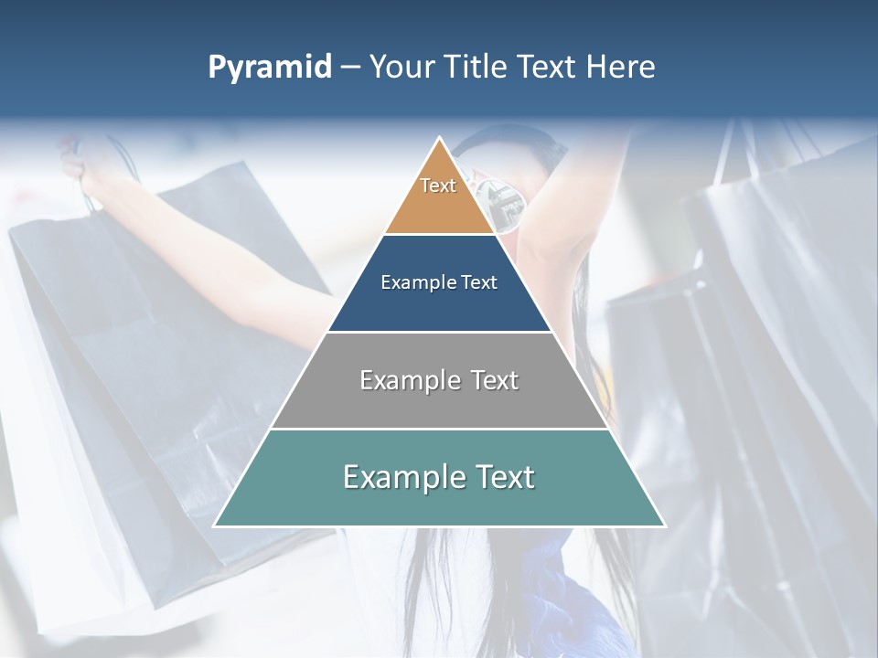 Summer Buyer Shopaholic PowerPoint Template