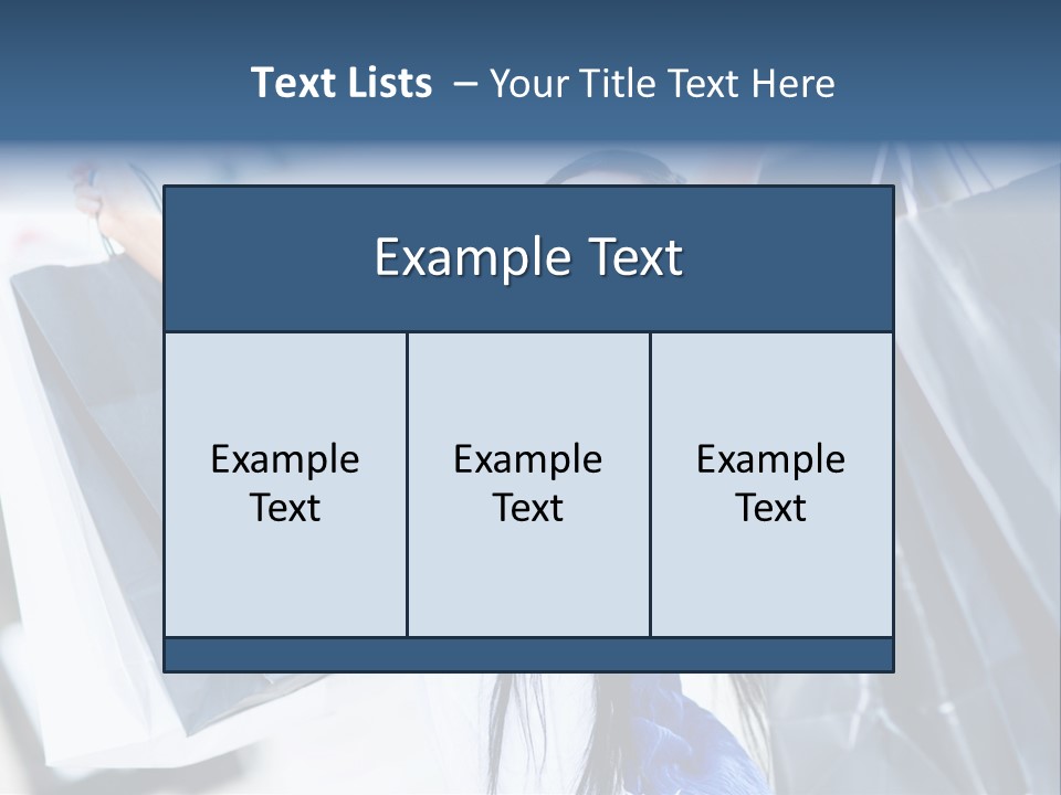 Summer Buyer Shopaholic PowerPoint Template
