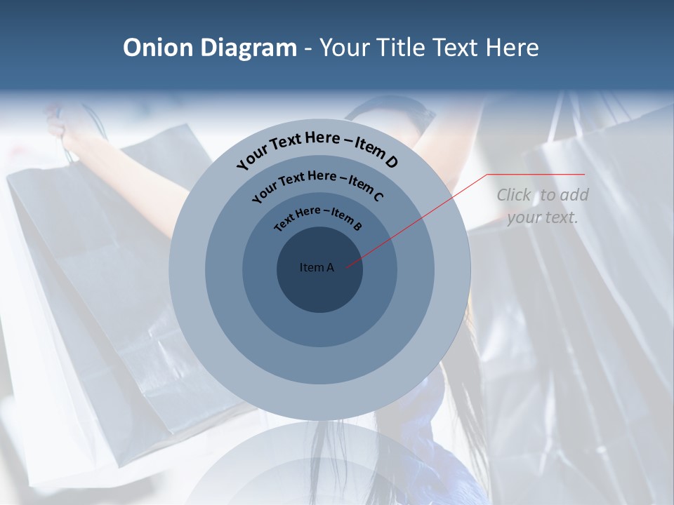 Summer Buyer Shopaholic PowerPoint Template