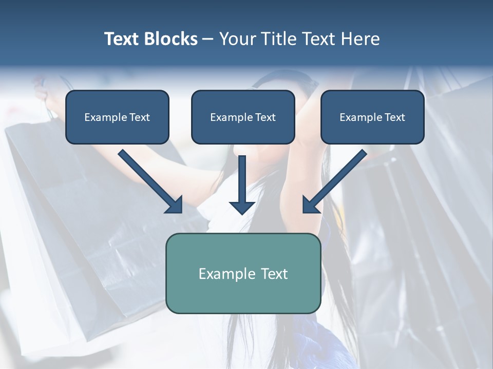 Summer Buyer Shopaholic PowerPoint Template