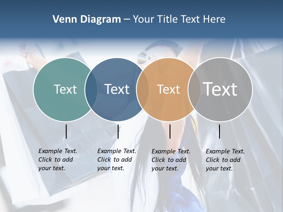 Summer Buyer Shopaholic PowerPoint Template