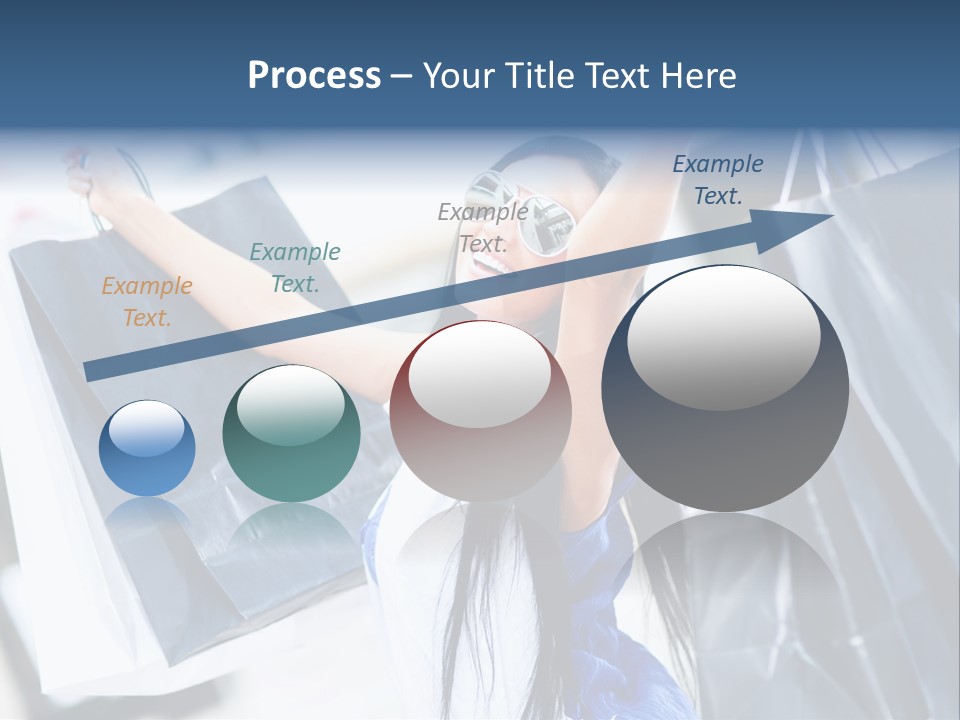 Summer Buyer Shopaholic PowerPoint Template