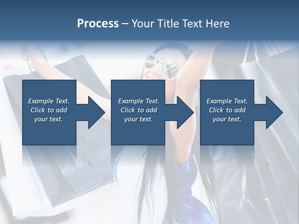 Summer Buyer Shopaholic PowerPoint Template
