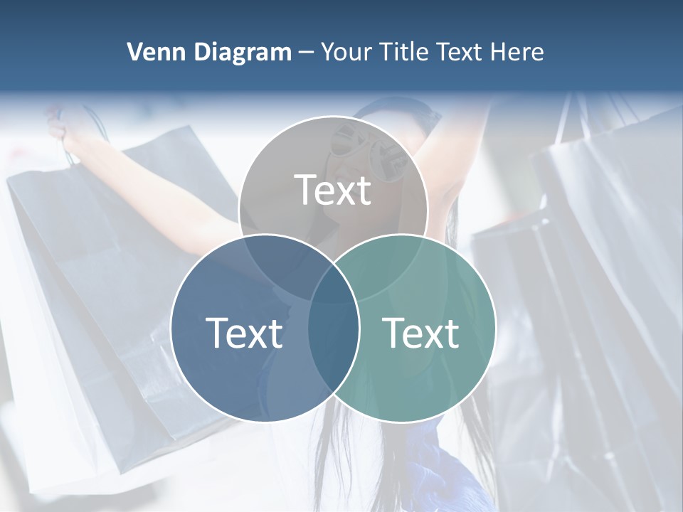 Summer Buyer Shopaholic PowerPoint Template