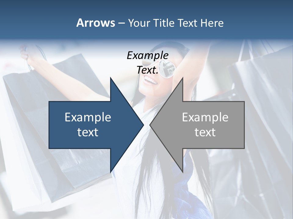 Summer Buyer Shopaholic PowerPoint Template