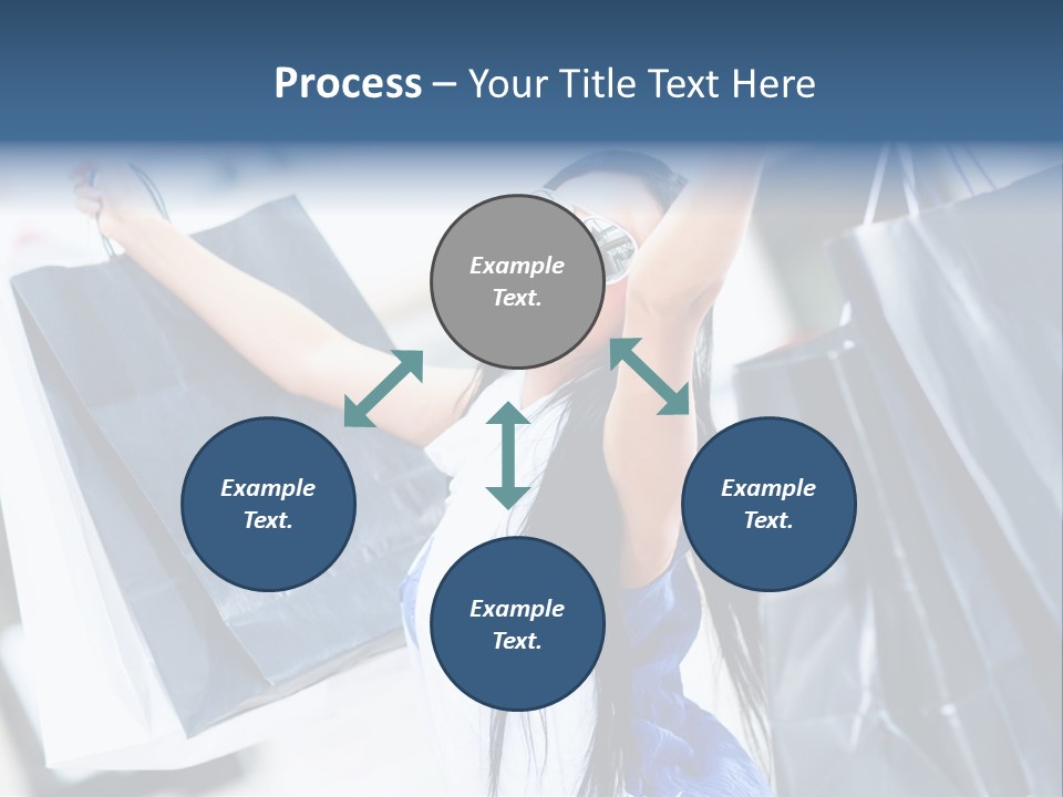 Summer Buyer Shopaholic PowerPoint Template