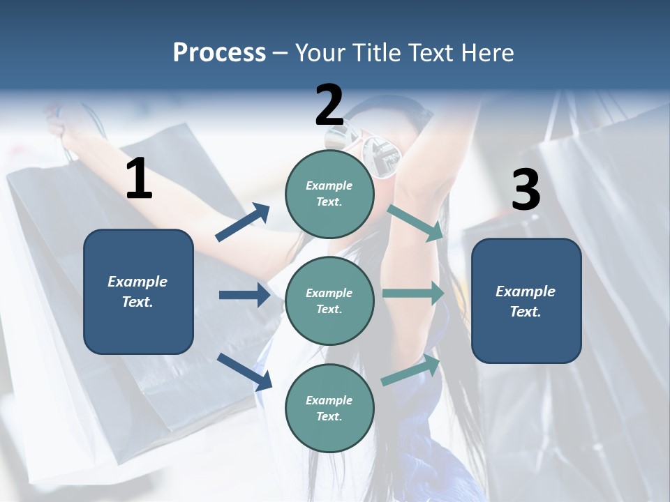 Summer Buyer Shopaholic PowerPoint Template