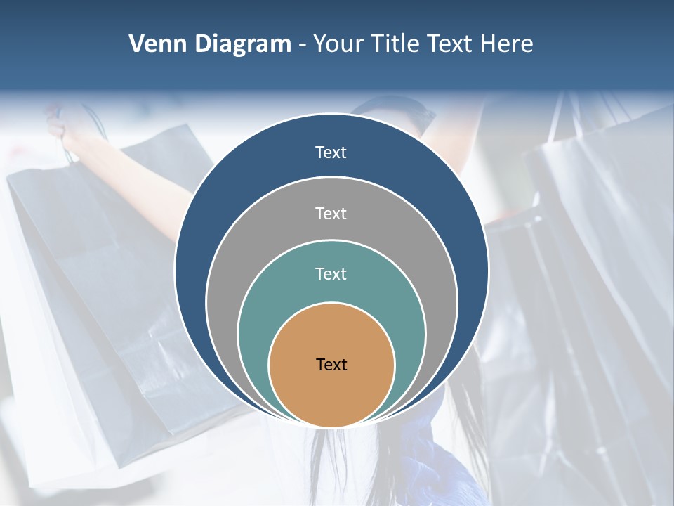Summer Buyer Shopaholic PowerPoint Template
