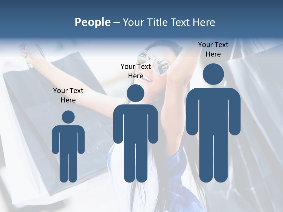 Summer Buyer Shopaholic PowerPoint Template